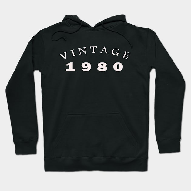 VINTAGE 1980 Hoodie by Seven Spirit